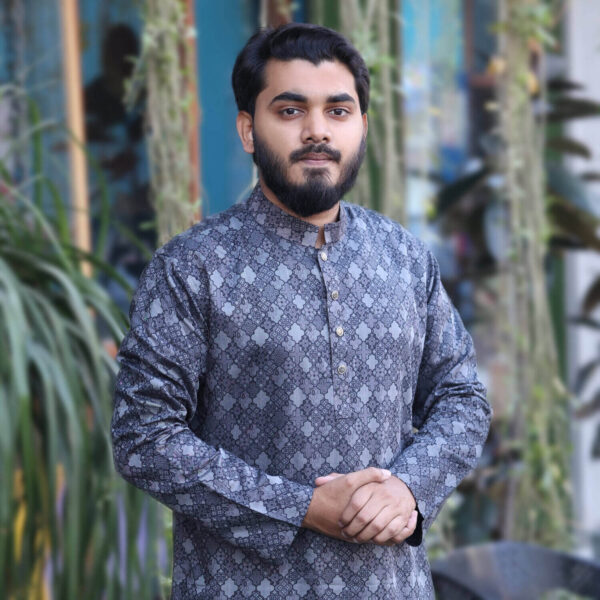 Jacquard Print Panjabi - 101
