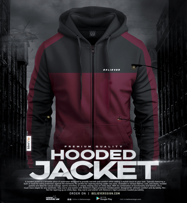 Hooded Jacket - Believer - Image 2